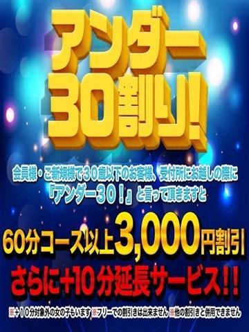アンダー30割り